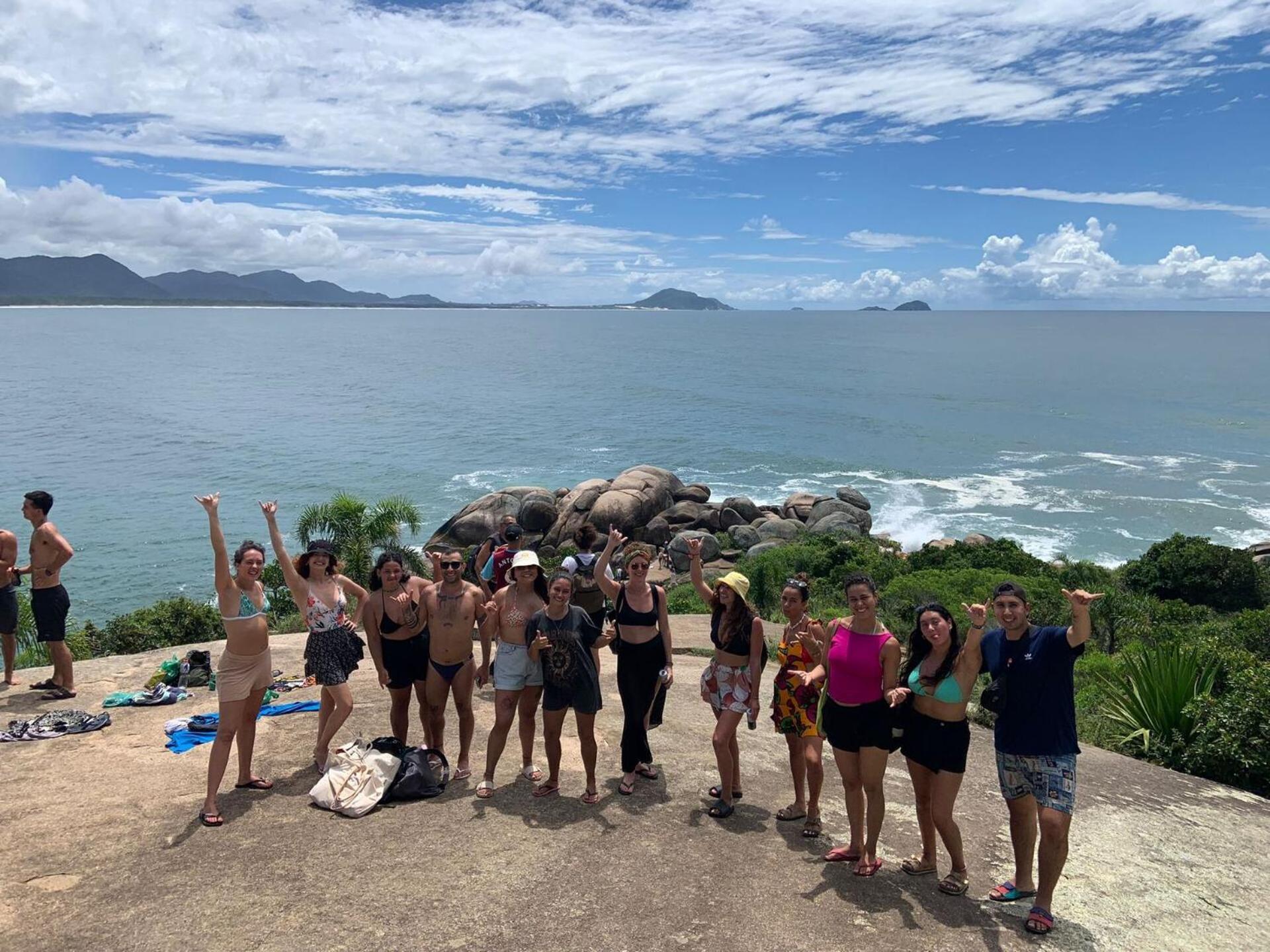 Nomades Vibe Da Ilha - Adventure Hostels & Coworking Florianópolis Eksteriør billede