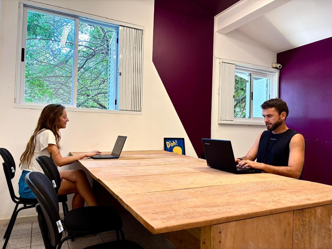 Nomades Vibe Da Ilha - Adventure Hostels & Coworking Florianópolis Eksteriør billede
